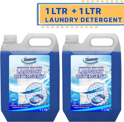 REGLET ADVANCE CLOTHES PROTECT AND NOT HARMFUL CHEMICAL LIQUID DETERGENT Sandalwood Liquid Detergent(2 x 1 L)