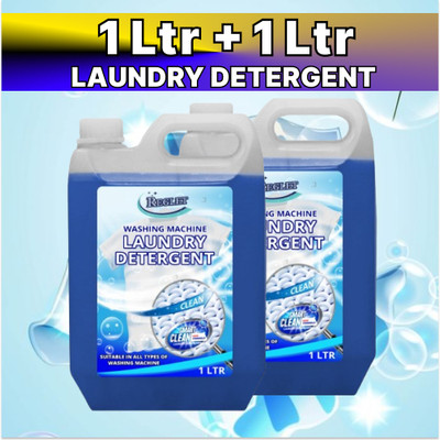 REGLET KILLS OVERALL BACTERIA AND,SMOOTH CLEANING DETERGENT. Lavender Liquid Detergent(2 x 1 L)