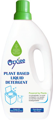 Ozxiee Top Load Liquid Detergent Formula Designed for Tough Stain Removal Floral Liquid Detergent(1 L)