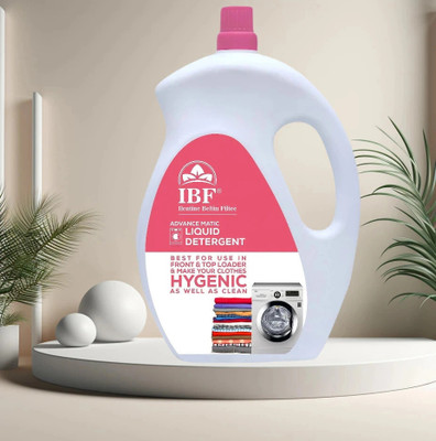 IBF Washing Machine Top Load & Front Load Pack of 1 Multi-Fragrance Liquid Detergent(5 L)