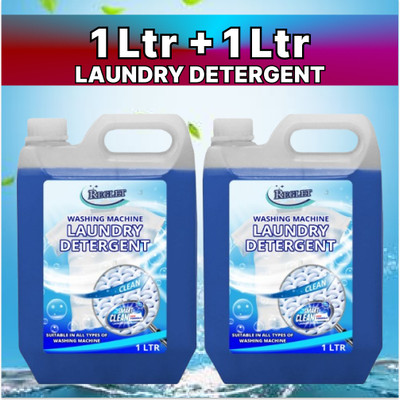 REGLET BEST LIQUID DETERGENT,QUICK STAIN REMOVER. Lavender Liquid Detergent(2 x 1 L)