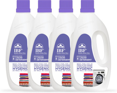 IBF Blue Beltin Filtec Washing Machine Multi-Fragrance Liquid Detergent(4 x 1 L)