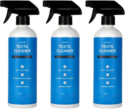 SCENTORA Multi-Purpose Garment Stubborn Stain Cleaner And Oil Remover for Clothes Fresh Liquid Detergent(3 x 200 ml)