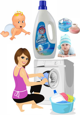 DOCTORGNTLE BABY LAUNDRY DETERGENT 1000ML DELICATE FL And LAUNDRY DETERGENT Floral Liquid Detergent(1000 ml)