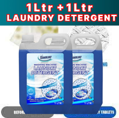 REGLET Revitalize Your Fabrics with Superior Laundry Detergent Lavender Liquid Detergent(2 x 1 L)