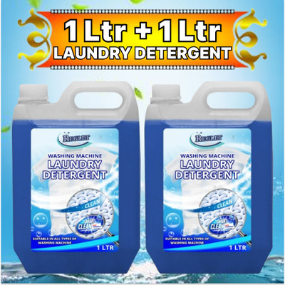 REGLET DIRT REMOVES: CLEANS CLOTHES AND GIVES NICE FRAGRENCE. Lavender Liquid Detergent(2 x 1 L)