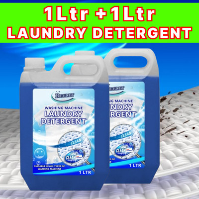 REGLET KNOWN FOR GOOD CLEANING AND FREGRENCE Lavender Liquid Detergent(2 x 1 L)