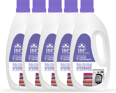 IBF Front & Top Load Advance Matic Liquid Detergent Multi-Fragrance Liquid Detergent(5 x 0.2 L)
