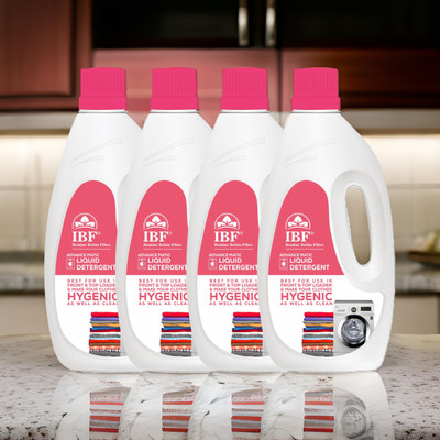 IBF Bird–Carreau Model Multi-Fragrance Liquid Detergent(4 x 1 L)