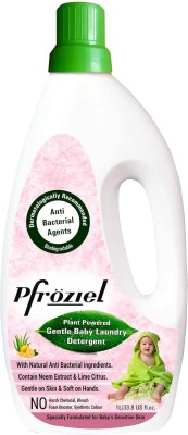 Pfroziel Baby laundry liquid detergent I plant based surfactants I 1 LITER Fresh Liquid Detergent(1 L)