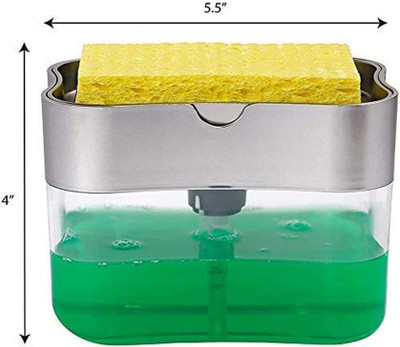 JKB TRADERS 400 ml Soap Dispenser(Multicolor)