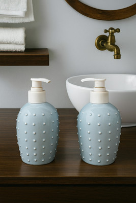YUTORI 300 ml Shampoo, Lotion, Soap Dispenser(Blue)