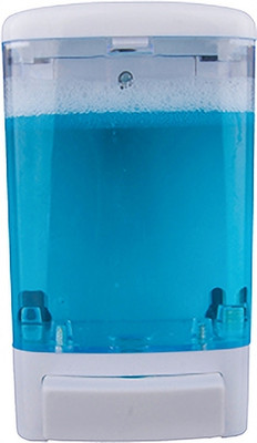 MAZAF Soap & Liquid Dispenser - 1000ml (White & Clear)| WF-037 | 1000 ml Liquid Dispenser(Clear)