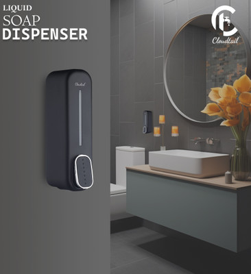 Cloudtail 400 ml Shampoo Dispenser 400 ml Shampoo, Liquid Dispenser(Black)