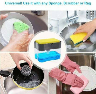 JKB TRADERS 400 ml Soap Dispenser(Multicolor)