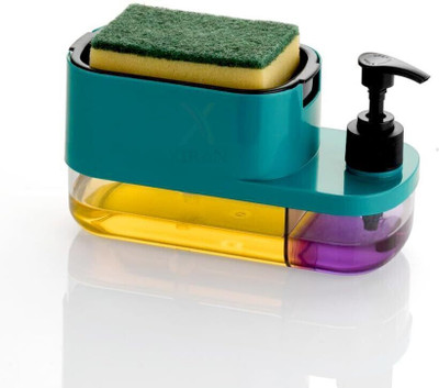 SARAZA Liquid Dispenser ,Soap Dispenser Soap Pump ,3-in-1 soap dispenser for kitchen 400 ml Liquid Dispenser(Multicolor)