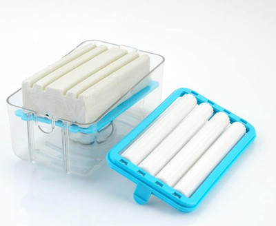 SANCORP 2-in-1 Portable Portable Laundry Rolling Soap Box Easy Cloth Washing Soap Roller 400 ml Liquid Dispenser(Multicolor)