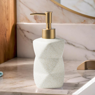 The Better Home Soap Dispenser For Bathroom 300 ml Soap Dispenser(White)