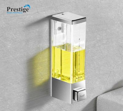 Prestige Liquid Soap Dispenser 350 ml Shampoo, Soap Dispenser(Silver)