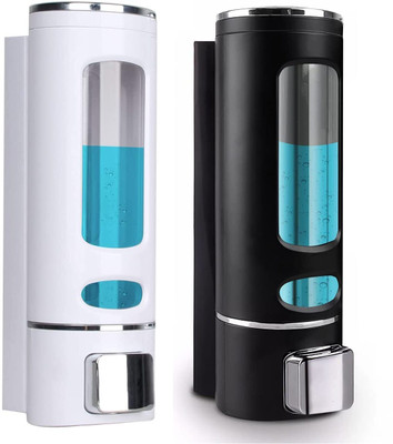frogtail SOAP BLACK DIS 400 ml Soap Dispenser(White)