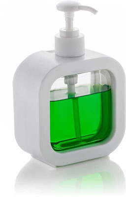 Haristar Soap Holder 300 ml Soap, Liquid, Lotion, Shampoo, Conditioner Dispenser(White)