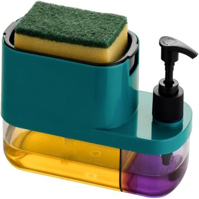 Foxin 3 IN 1 SHOAP DISPENCHER 400 ml Liquid, Soap Dispenser(Multicolor)
