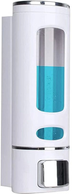 shenron Liquid Sanitizer Shower Gel Soap Dispenser 400 ml Conditioner, Foam, Gel, Liquid Dispenser(White)