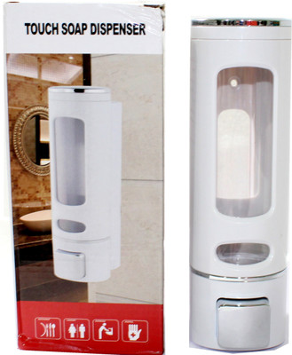 NEXGEN Manual Touch Soap Dispenser 400 ml Soap, Lotion, Shampoo, Conditioner, Gel, Foam Dispenser(White)