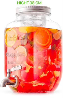 DSRPC Glass Utility Container  - 4 L(Clear)
