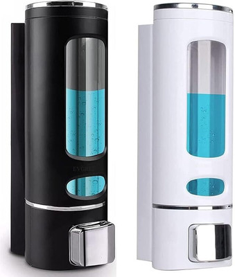 Eleganiq ELQ-01-01-WHT-BLKDSPNSRK5 350 ml Liquid Dispenser(Black, White)