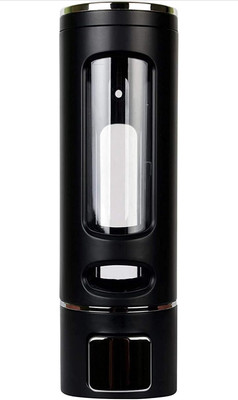 SL ENTERPRISE Liquid Soap and Shampoo Dispenser 400 ml Conditioner, Liquid, Sanitizer Stand, Shampoo, Soap Dispenser(Black)