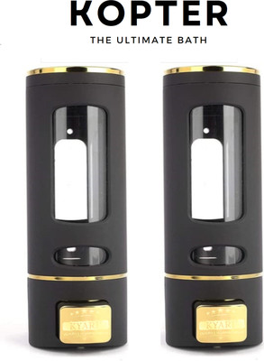 Kopter - Pack OF 2 - for Hand Wash / Body Wash / Shampoo / Bathroom / Wash Basin 350 ml Shampoo Dispenser