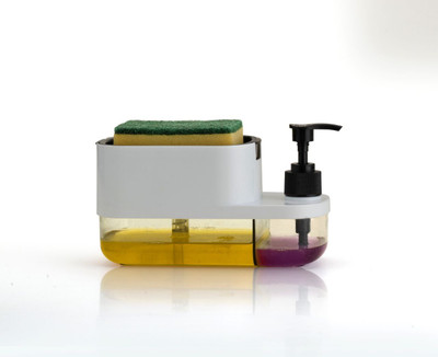 savaan 3 in 1 Bathroom Soap Dispenser 400 ml Liquid Dispenser(Multicolor)