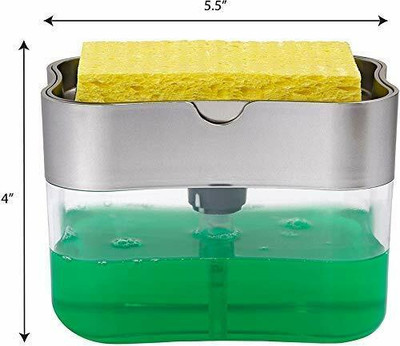 JKB TRADERS hand soap dispenser 400 ml Liquid Dispenser(Multicolor)