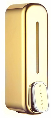 Sparrow Refillable ABS Plastic Liquid Soap Dispenser | Space Saving Bathroom & Kitchen | 350 ml Liquid, Soap, Lotion, Shampoo, Conditioner, Gel, Foam Dispenser(Gold)