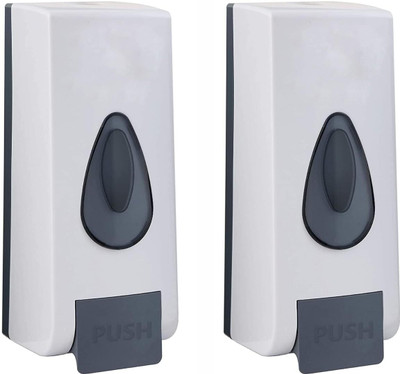 Prestige DuraFit Liquid Soap Dispenser Pack Of 2 350 ml Shampoo, Soap Dispenser(White)