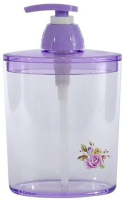 wayron 600 ml Gel, Liquid, Lotion, Sanitizer Stand, Shampoo, Soap Dispenser(Purple)