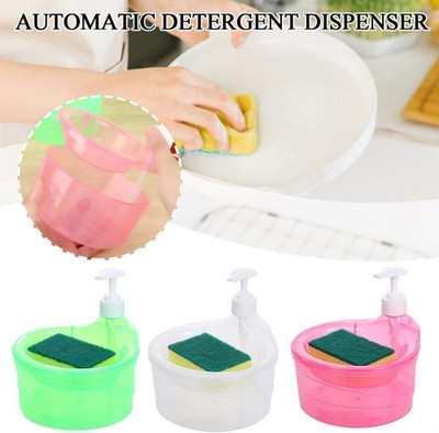 kayru 1 L Liquid, Soap Dispenser(Multicolor)