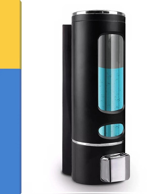 MAYUR ÖCICH LIQUID SOAP DISPENSER [HEAVYDUTY][BATHROOM ACESSORY] WASH BASIN & KITCHEN 400 ml Gel, Soap, Shampoo, Conditioner, Foam, Lotion, Liquid Dispenser(Black)