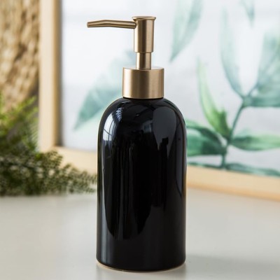 The Better Home Soap Dispenser For Bathroom 310 ml Soap Dispenser(Black)