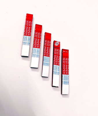 Pencraft Red Litmus Paper Test – 100 Strips for Testing Acid & Base Solutions pH Red Litmus Papers(Pack of 100)
