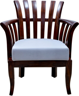 lumber casa Solid Wood Living Room Chair(Finish Color - Walnut (Antique finish), Pre-assembled)