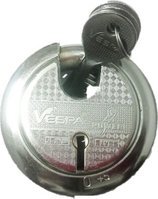 Loki 90 MM SHUTTER Padlock(Silver)