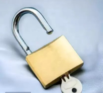ATC Export Quality Heavy Duty Padlock 20mm with 3 keys Padlock(Brass)