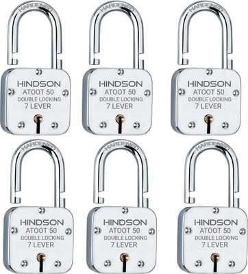 HINDSON Atoot 50 PK6 Padlock(Silver)