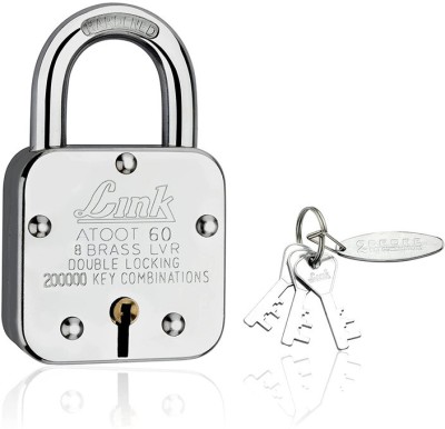 LINK LOCK 60MM ATOOT PAD LOCK Padlock(Silver)