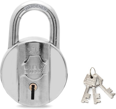 BABLI INDUSTRY Pad Lock-76 MM PADLOCK WITH 3 KEYS(76mm) Padlock(Multicolor)