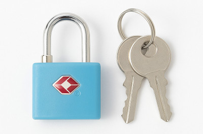 QUIRA TSA-Approved Travel Lock with 2 Keys, Metal Security Padlock Combination Lock(Multicolor)