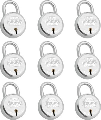 Shiba Bruno30 Pack Of 9 Padlock(Silver)