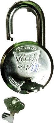 Loki 60 MM 4 KEYs LOCK Padlock(Silver)
